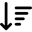 ایکون مرتب سازی